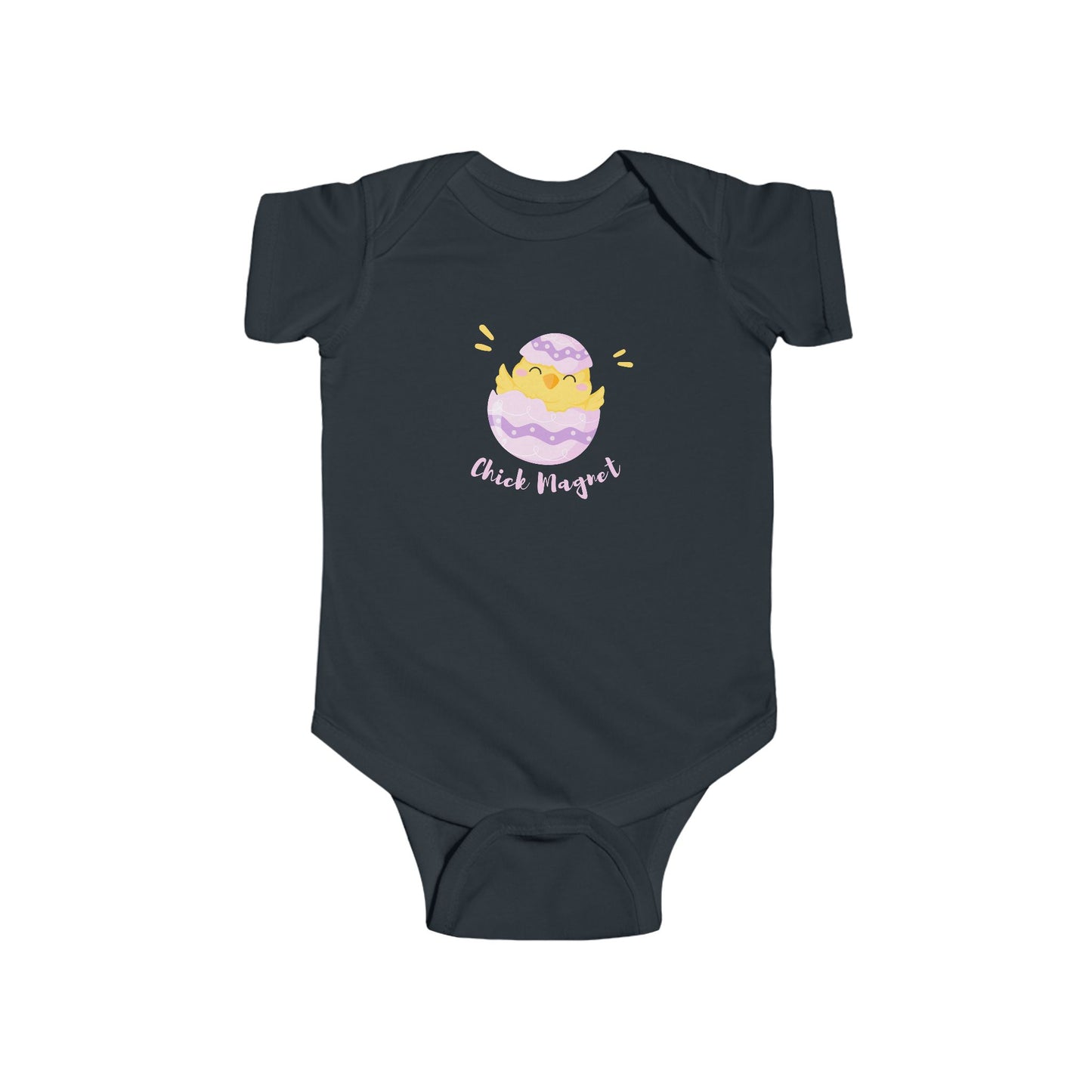 Chick Magnet Infant Bodysuit - Cute Baby Outfit for Spring Celebrations