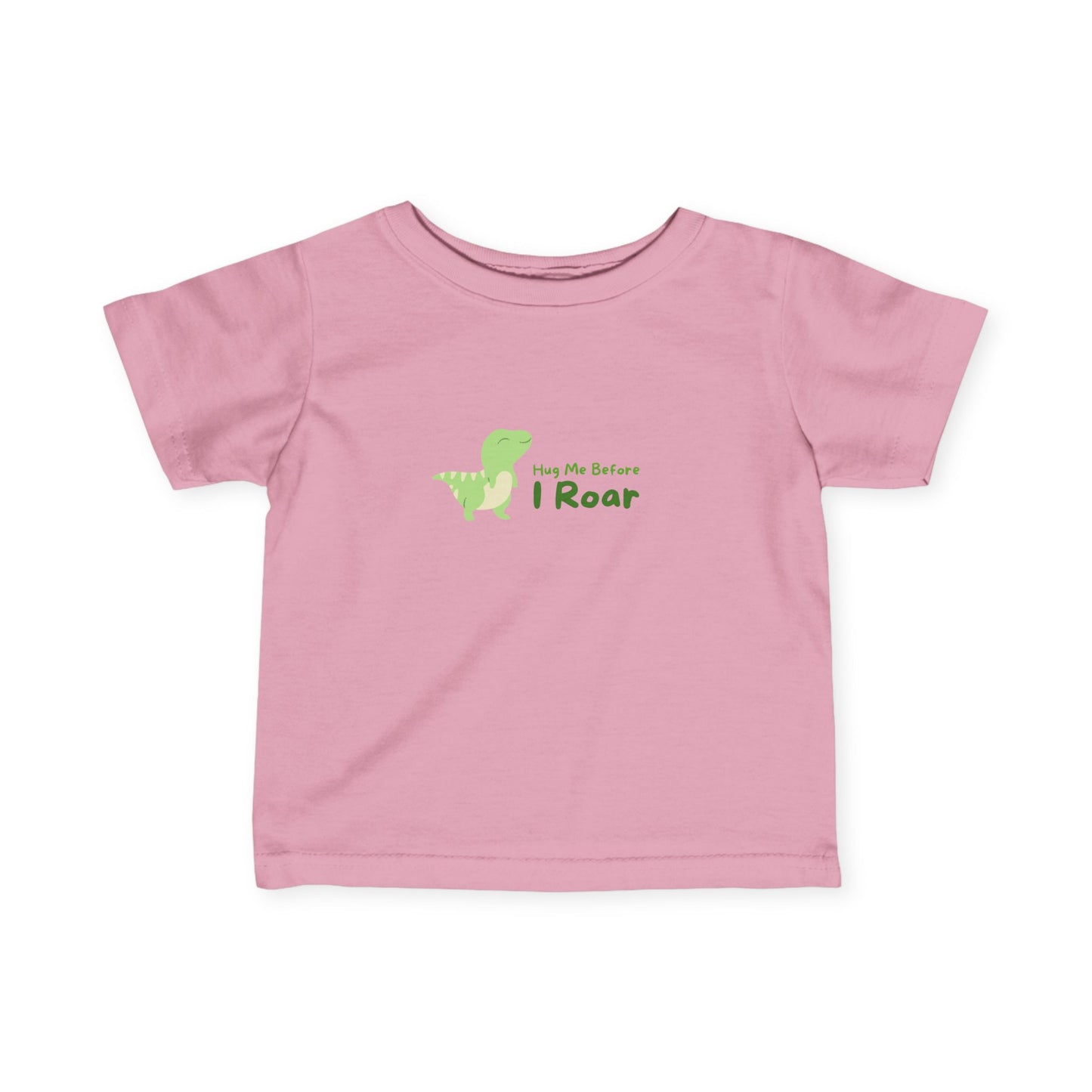 Dinosaur 'Hug Me Before I Roar' Infant Tee - Cute Baby Shirt for Playful Moments