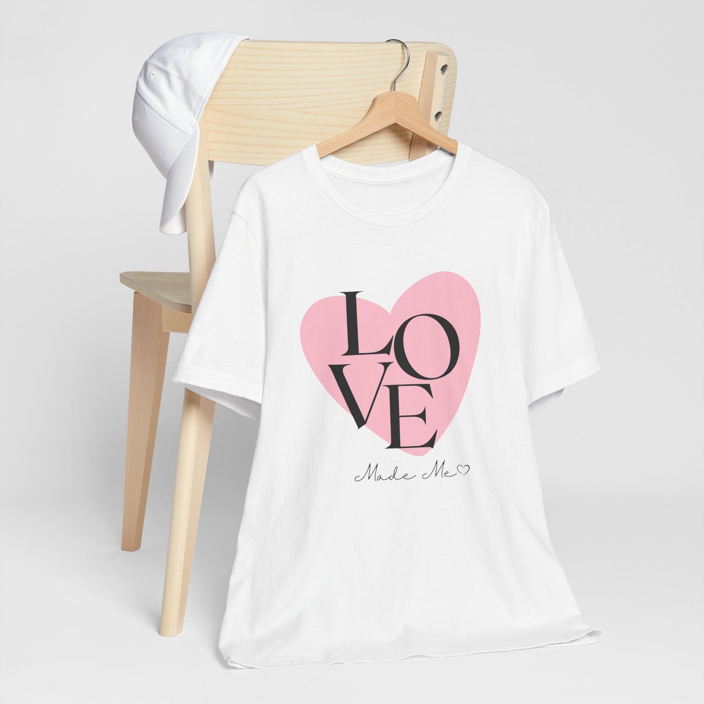 LOVE Made That – Maternity T-Shirt for Moms-to-Be | Cute Pregnancy Announcement Tee