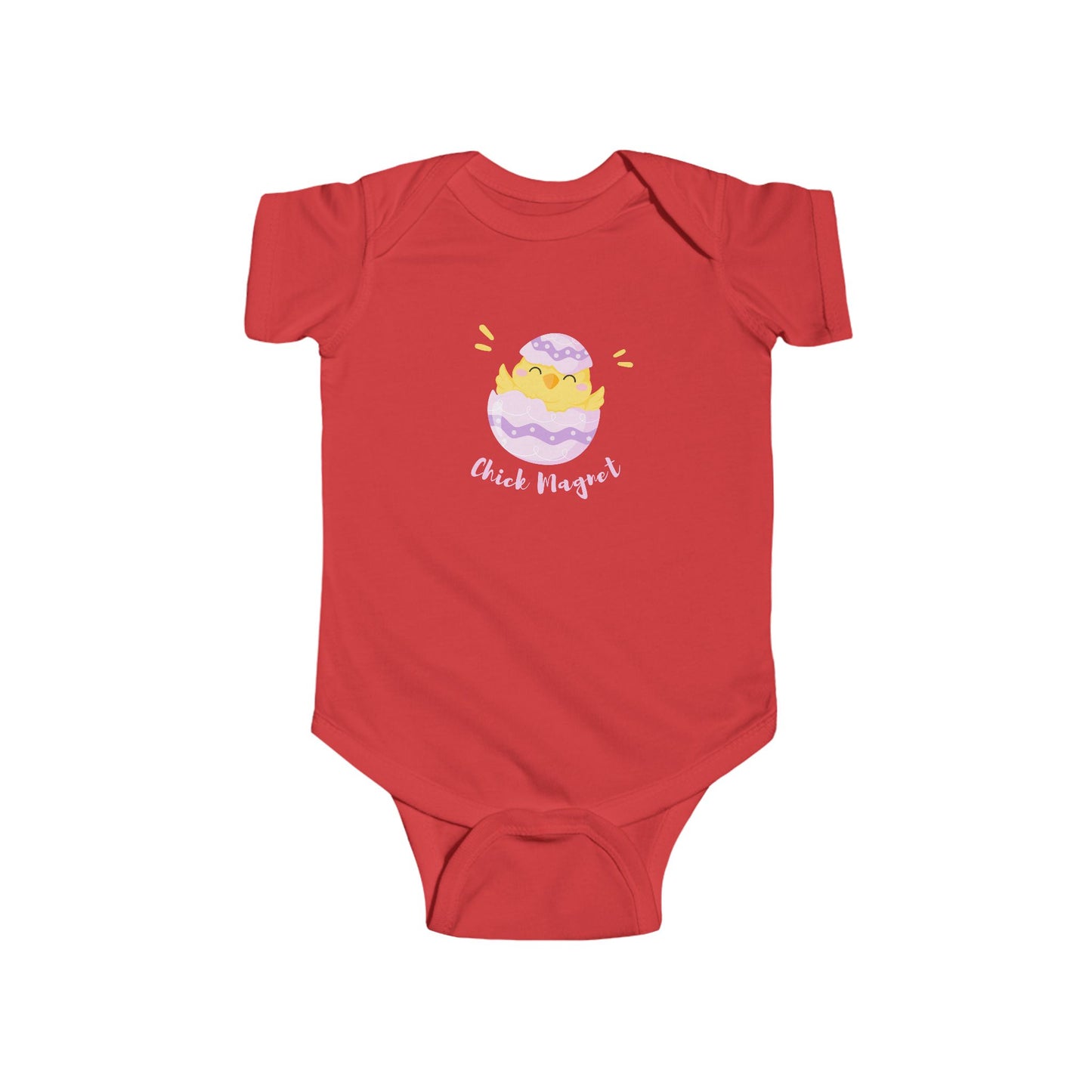 Chick Magnet Infant Bodysuit - Cute Baby Outfit for Spring Celebrations