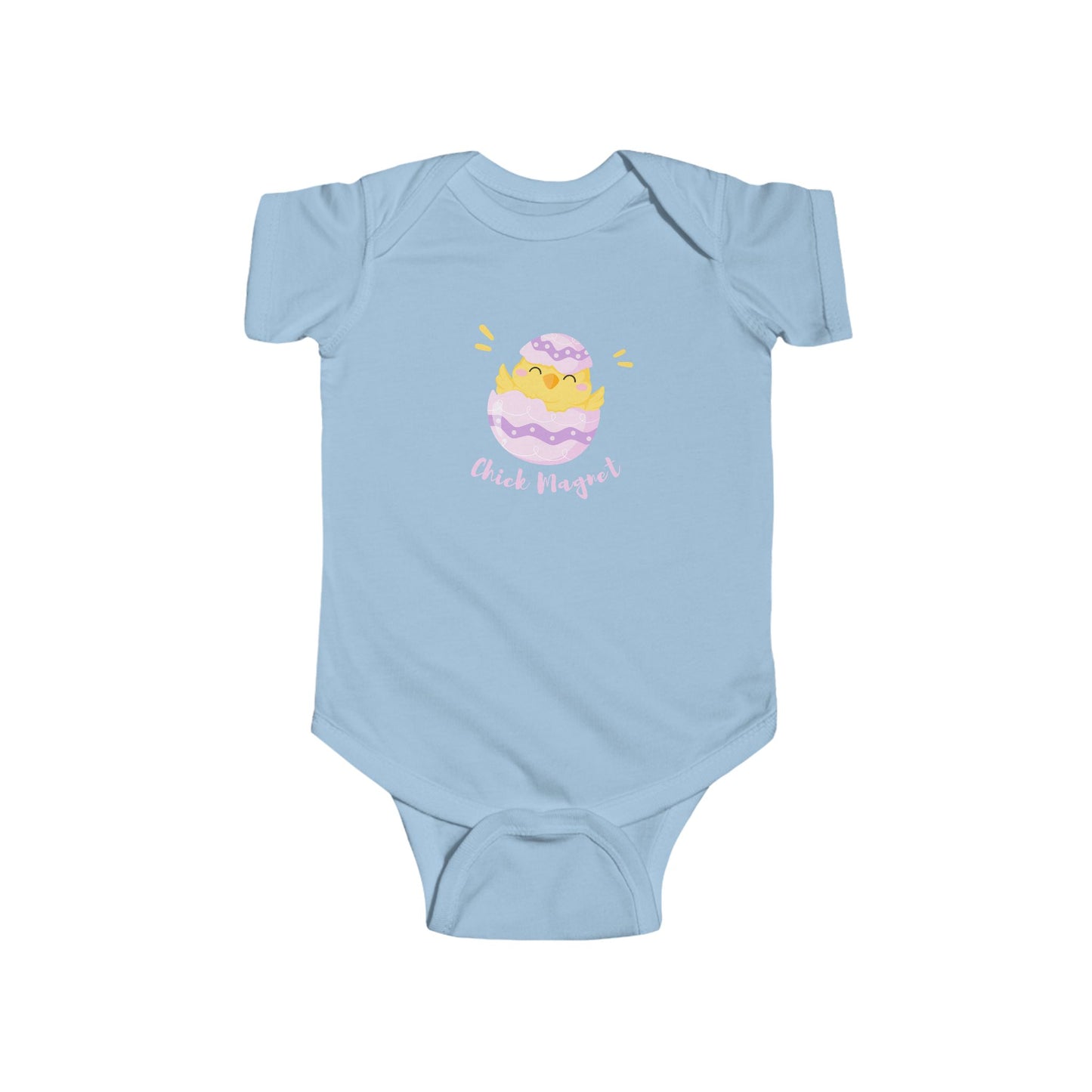 Chick Magnet Infant Bodysuit - Cute Baby Outfit for Spring Celebrations