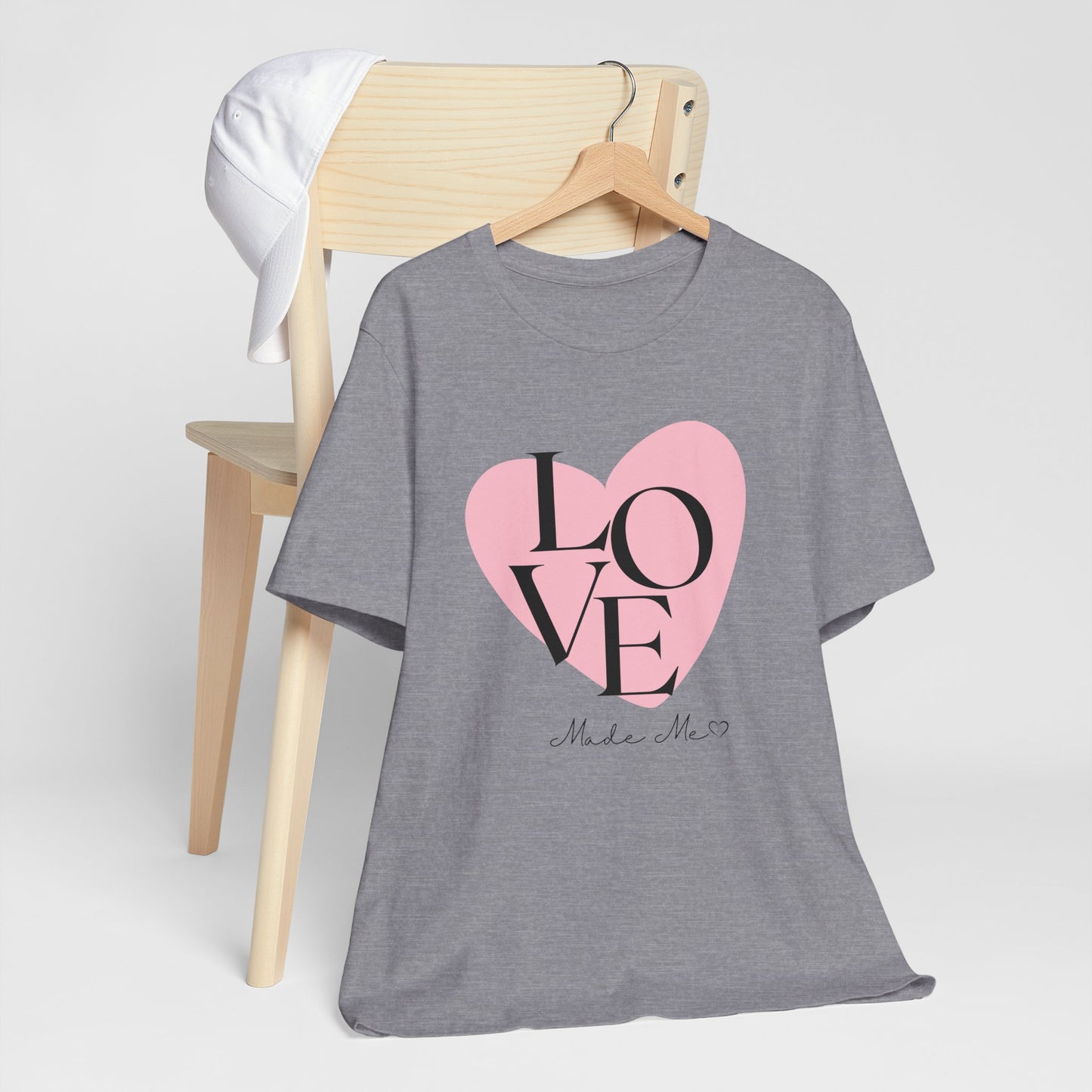 LOVE Made That – Maternity T-Shirt for Moms-to-Be | Cute Pregnancy Announcement Tee
