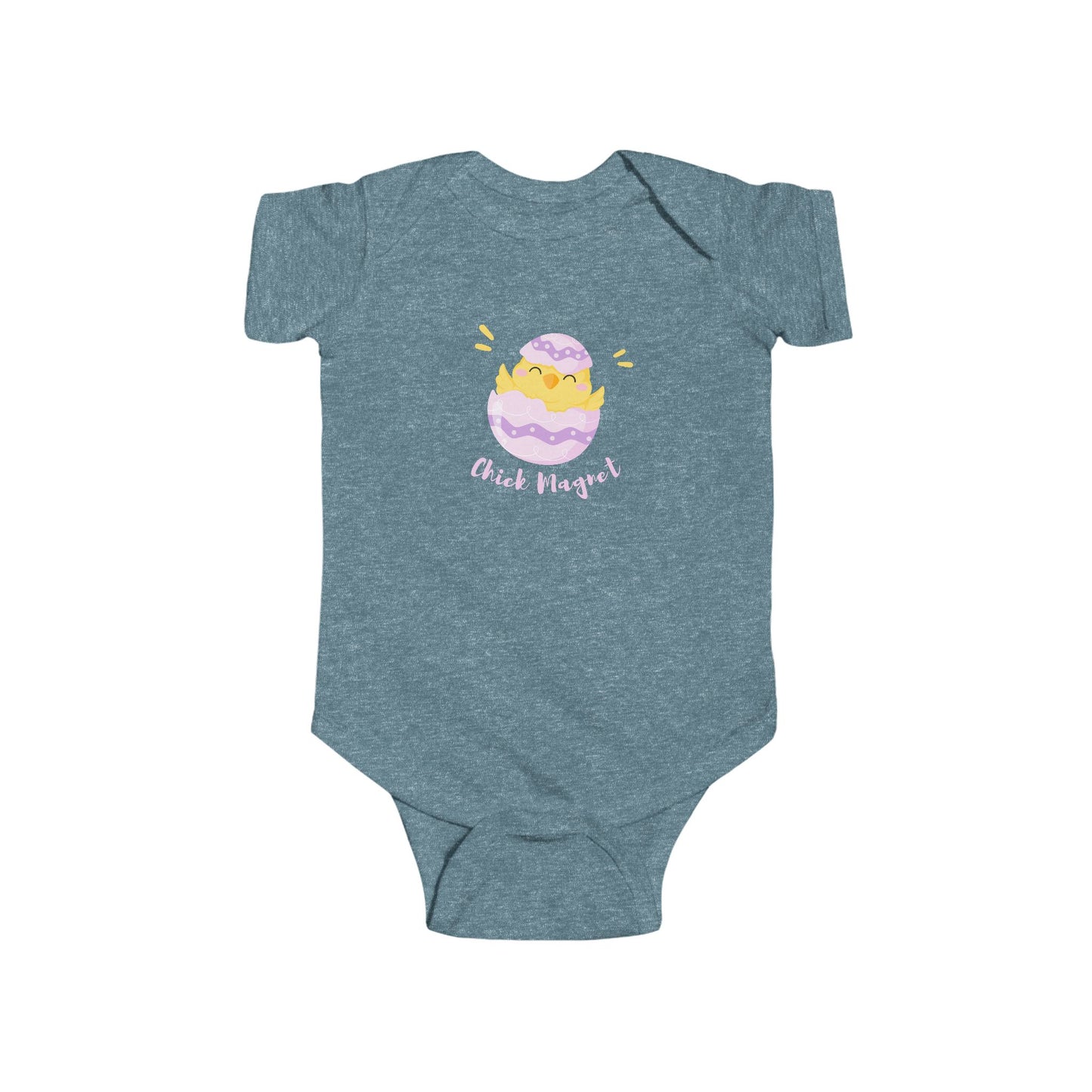 Chick Magnet Infant Bodysuit - Cute Baby Outfit for Spring Celebrations