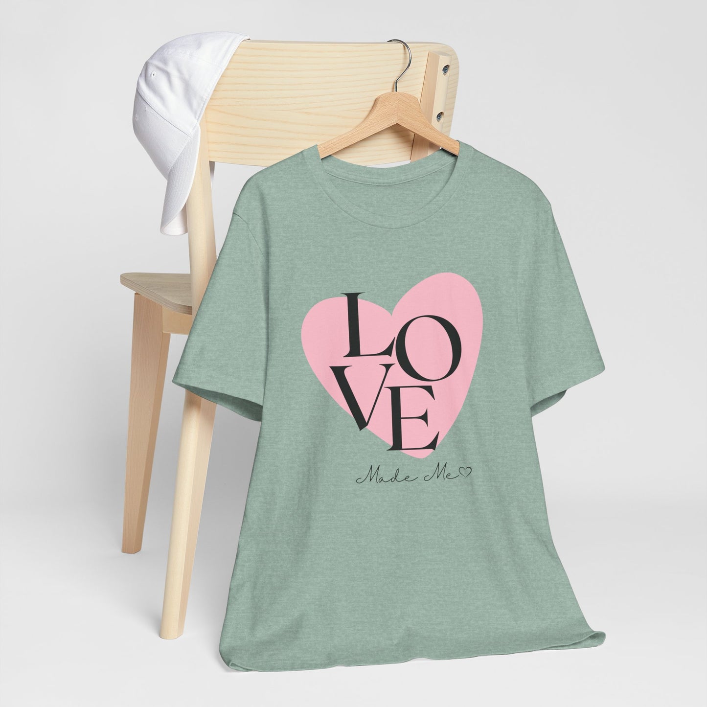 LOVE Made That – Maternity T-Shirt for Moms-to-Be | Cute Pregnancy Announcement Tee