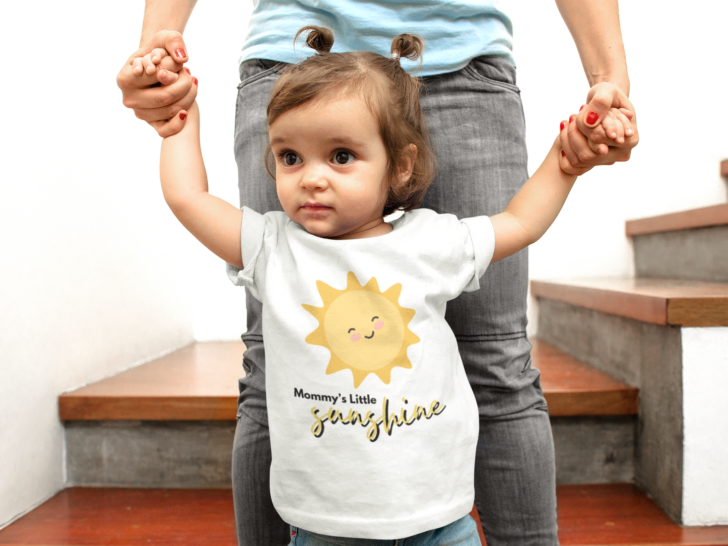 Mommy's Little Sunshine Tee - Cute Baby T-Shirt for Playful Days
