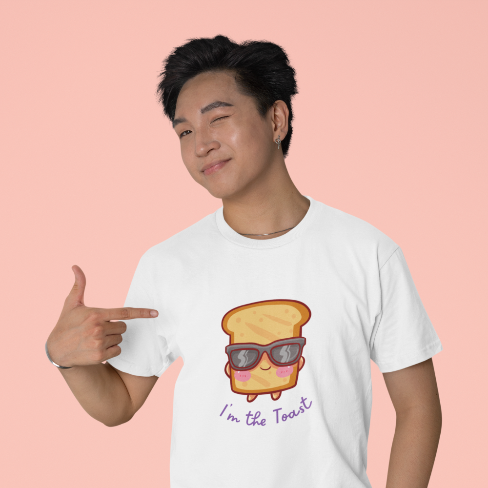 I’m the Toast – Funny Matching Dad-to-Be T-Shirt | Avocado Pregnancy Reveal Tee