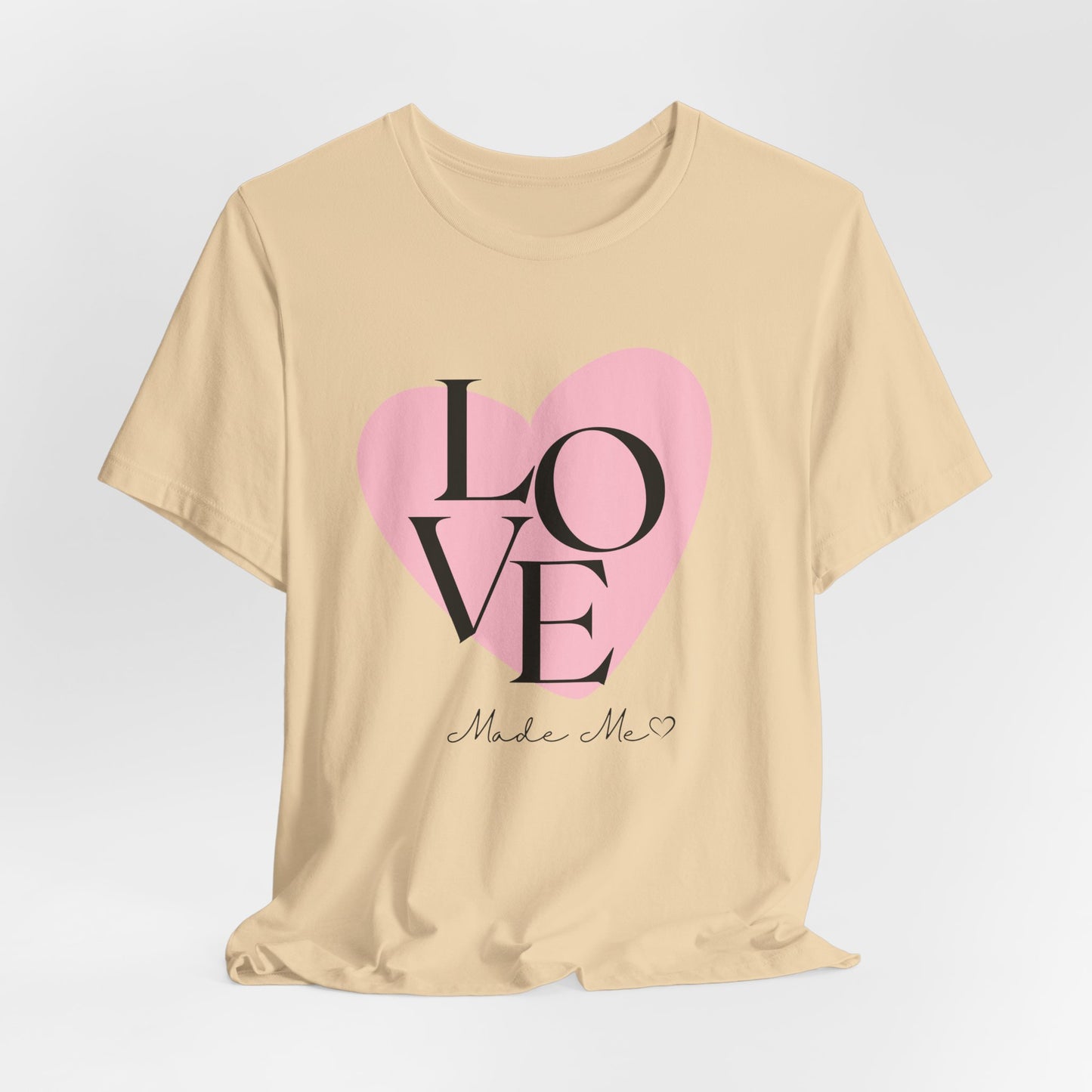 LOVE Made That – Maternity T-Shirt for Moms-to-Be | Cute Pregnancy Announcement Tee