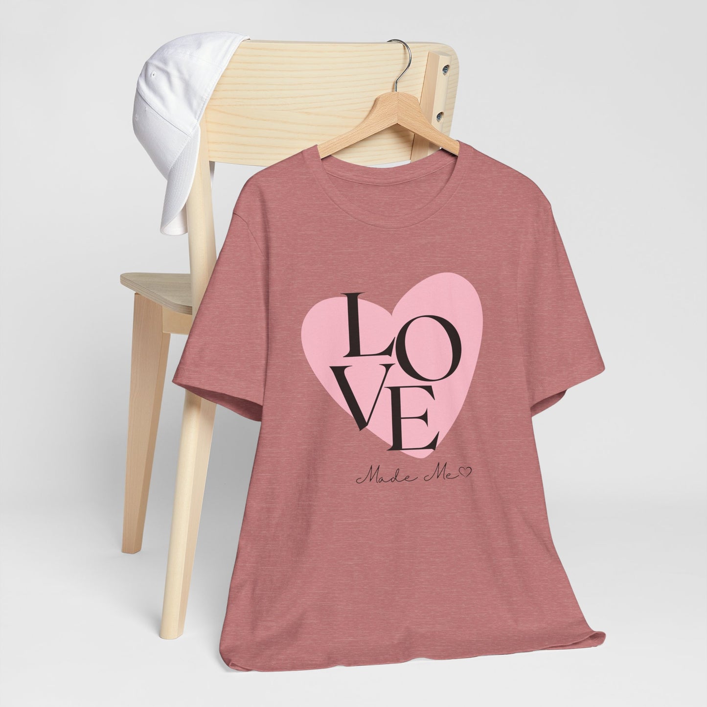 LOVE Made That – Maternity T-Shirt for Moms-to-Be | Cute Pregnancy Announcement Tee